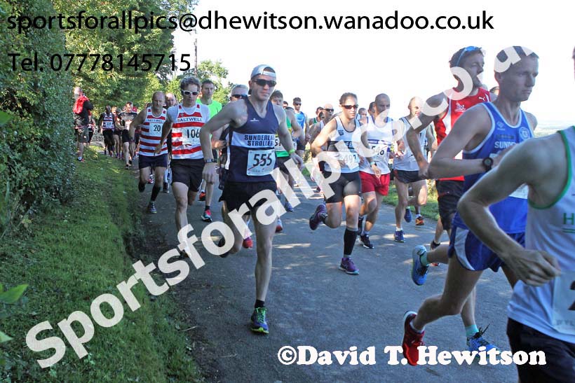 The start of the Tynedale Jelly Tea 10 Mile and 15 Mile Road Race, Hexham. Photo: David T. Hewitson/Sports for All Pics